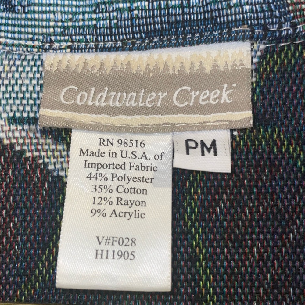 Butterfly Blazer by Coldwater Creek - Size PM - Picture 6 of 11